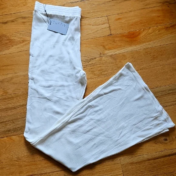 Pointelle Flare Pants by Negative - Picture 3 of 5